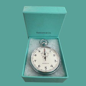 Tiffany & Co. Rare Vintage Mechanical (Manual) Swiss Stopwatch